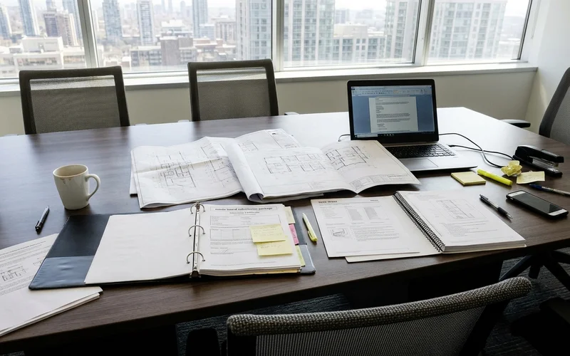 Condo board submission package with spec sheets, sleeve drawings and insurance certificate
